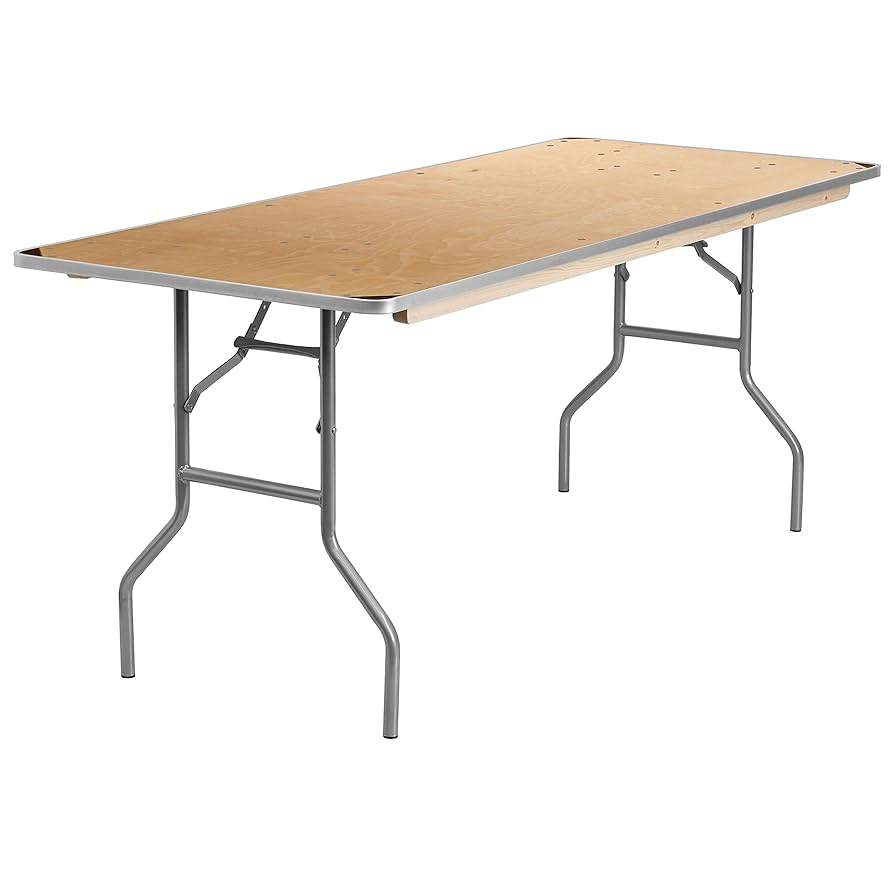 Amazon.com: Flash Furniture Fielder 6-Foot Rectangular HEAVY